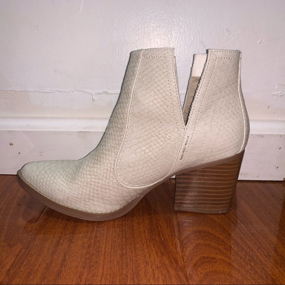 Laura Marano by NOT RATED Faux Snakeskin Booties